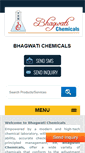 Mobile Screenshot of bhagwatichemicals.com